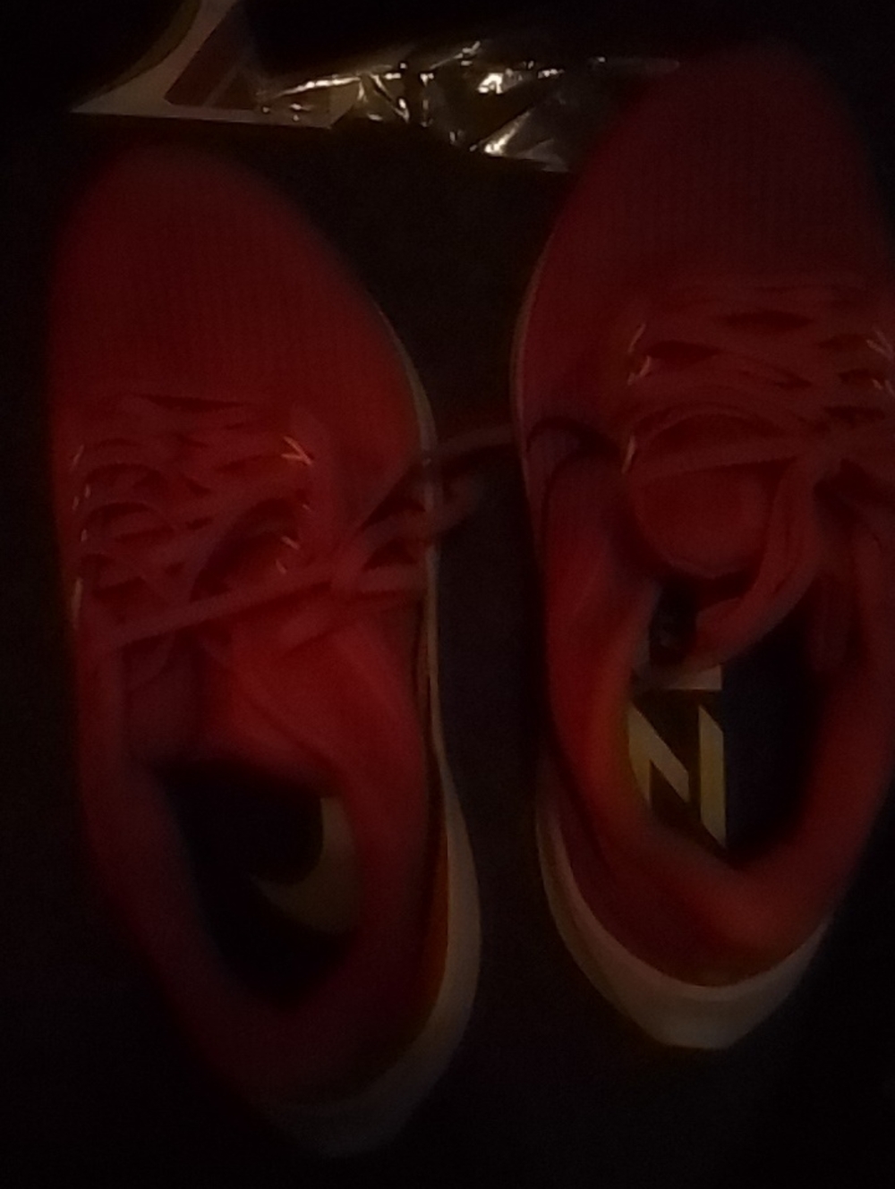 Kids Red Athletic Sneakers - Nike